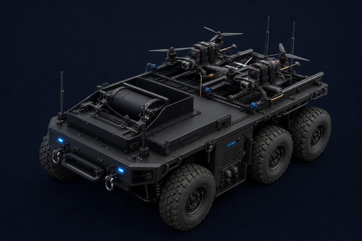 T4-ML launcher product render